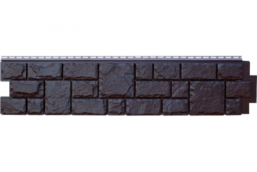 Панель фасадная GL Я-Фасад Екатерининский камень уголь (ACA)