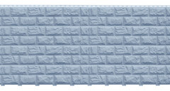 Фасадные панели (Цокольный Сайдинг) Доломит Альпийский (Дикий Камень) Серо-голубой