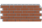 Фасадные панели (Цокольный Сайдинг) Фасайдинг Дачный Кирпич Клинкерный Керамический