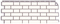 Фасадные панели (Цокольный Сайдинг) FineBer (Файнбир) Кирпич Облицовочный Белый
