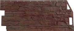 Фасадные панели (Цокольный Сайдинг) FineBer (Файнбир) Скала Желто-коричневый