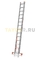 Лестница двухсекционная Эйфель ПРЕМЬЕР 2x14 ступеней в сложенном состоянии